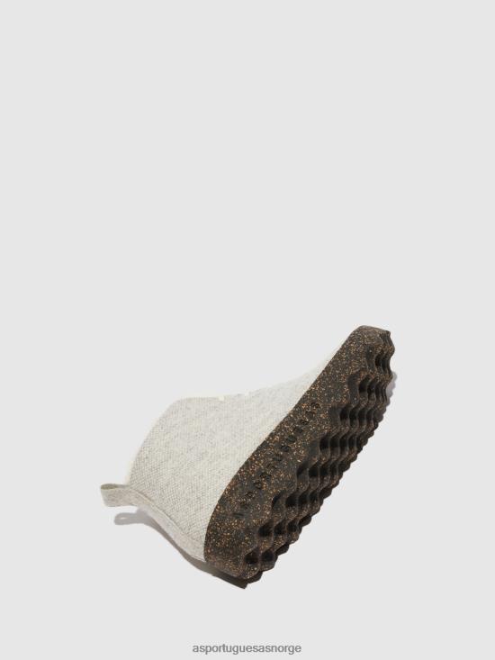 Asportuguesas kvinner ankelboots-kake med snøre JHBRZ166 støvler hvit