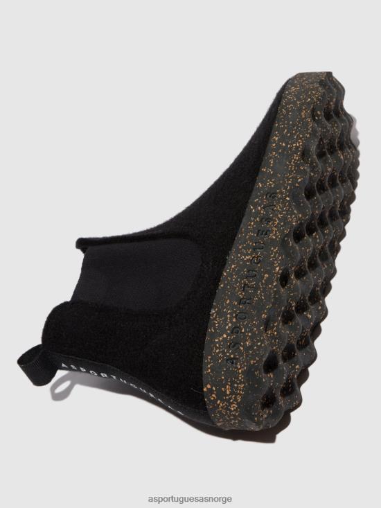 Asportuguesas kvinner chelsea ankelstøvletter caia JHBRZ149 støvler svart