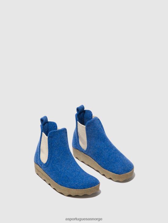 Asportuguesas kvinner chelsea ankelstøvletter caia JHBRZ158 støvler indigo blå