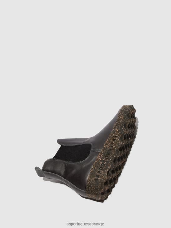 Asportuguesas kvinner chelsea ankelstøvletter caia JHBRZ163 støvler grå