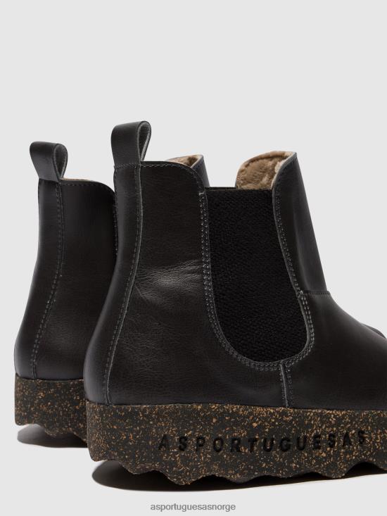 Asportuguesas kvinner chelsea ankelstøvletter caia JHBRZ163 støvler grå