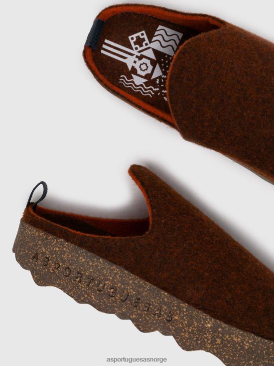 Asportuguesas kvinner rund tå muldyr kommer JHBRZ123 muldyr brun