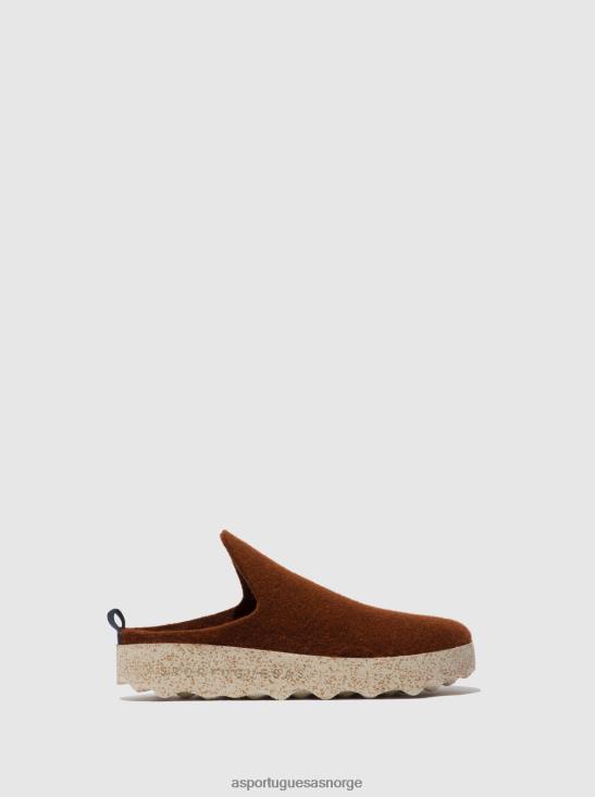 Asportuguesas kvinner rund tå muldyr kommer JHBRZ128 muldyr brun