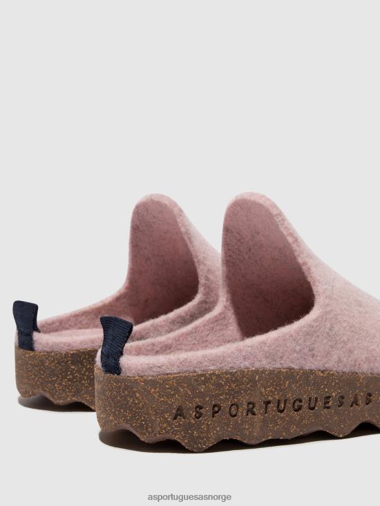 Asportuguesas kvinner slip-on muldyr kommer JHBRZ139 muldyr rosa