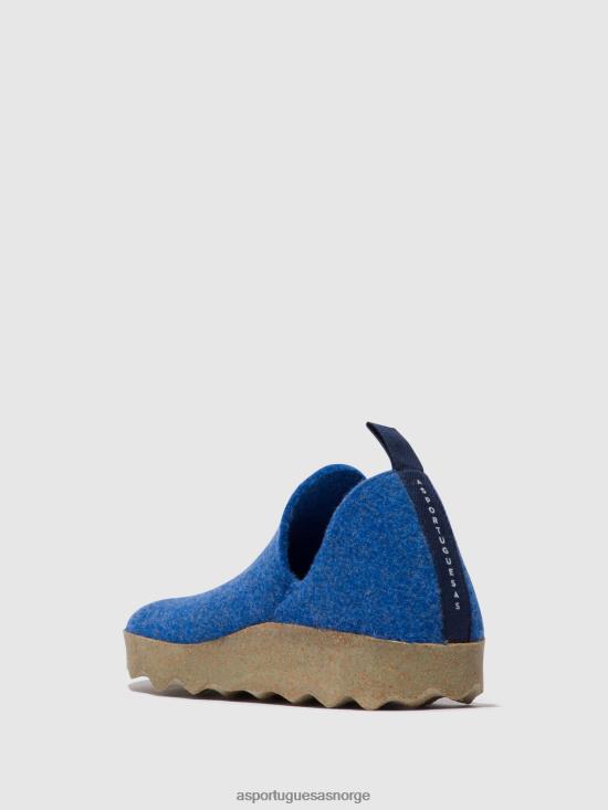 Asportuguesas kvinner rund tå sko by JHBRZ101 sko blå