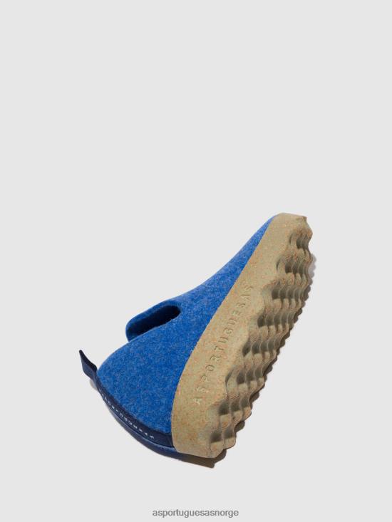 Asportuguesas kvinner rund tå sko by JHBRZ101 sko blå