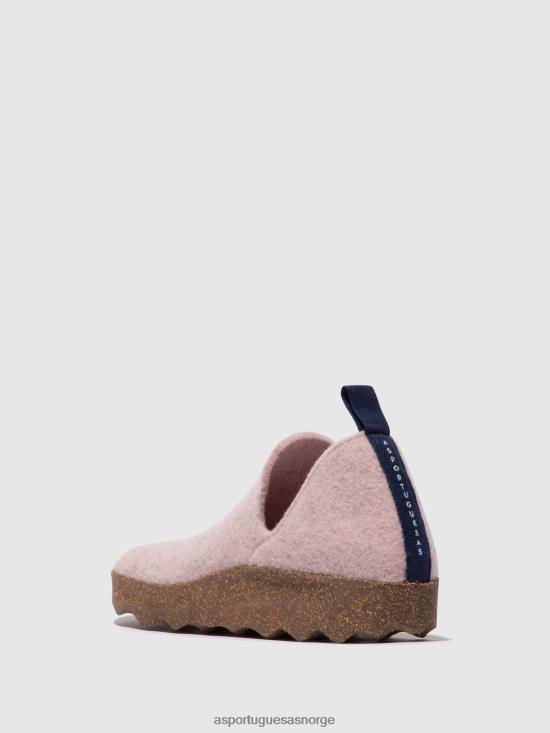 Asportuguesas kvinner rund tå sko by JHBRZ102 sko rosa