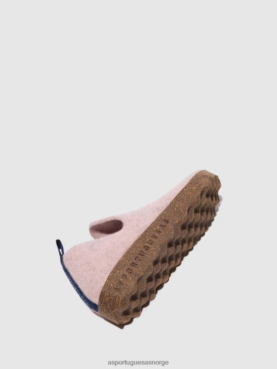 Asportuguesas kvinner rund tå sko by JHBRZ102 sko rosa