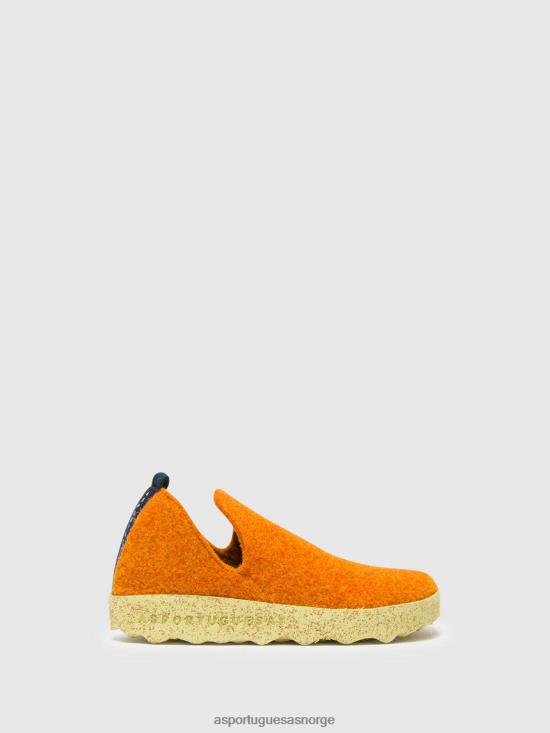 Asportuguesas kvinner rund tå sko by JHBRZ111 sko oransje