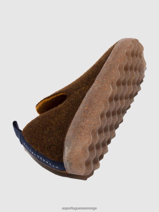 Asportuguesas kvinner rund tå sko by JHBRZ31 sko karamell