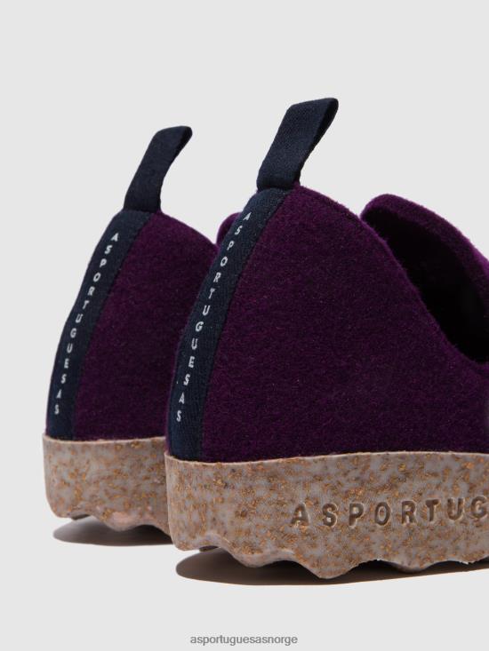 Asportuguesas kvinner rund tå sko by JHBRZ49 sko mørklilla