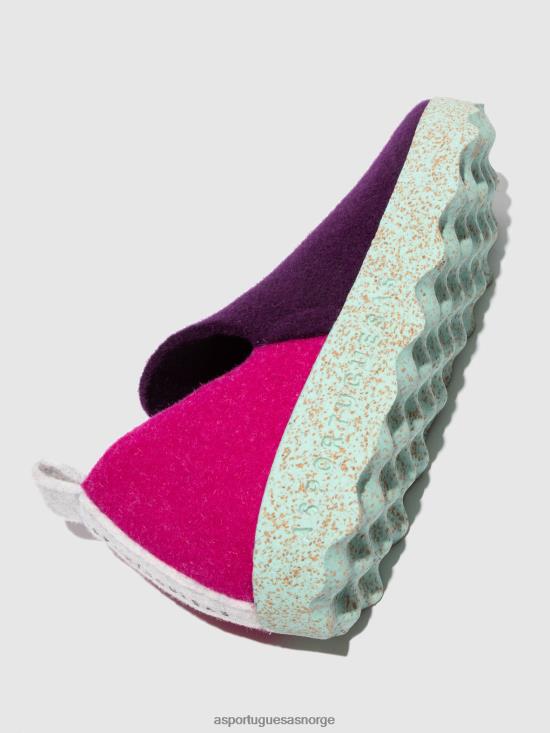 Asportuguesas kvinner rund tå sko by JHBRZ50 sko rosa lilla