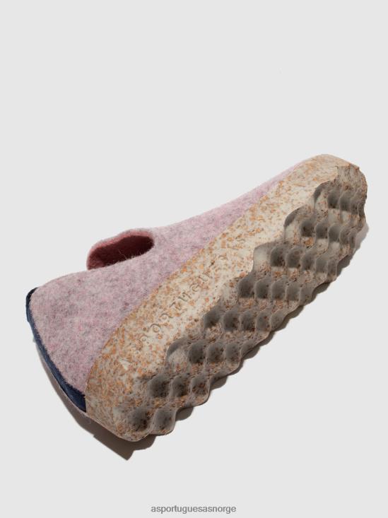 Asportuguesas kvinner rund tå sko by JHBRZ76 sko støvete rose