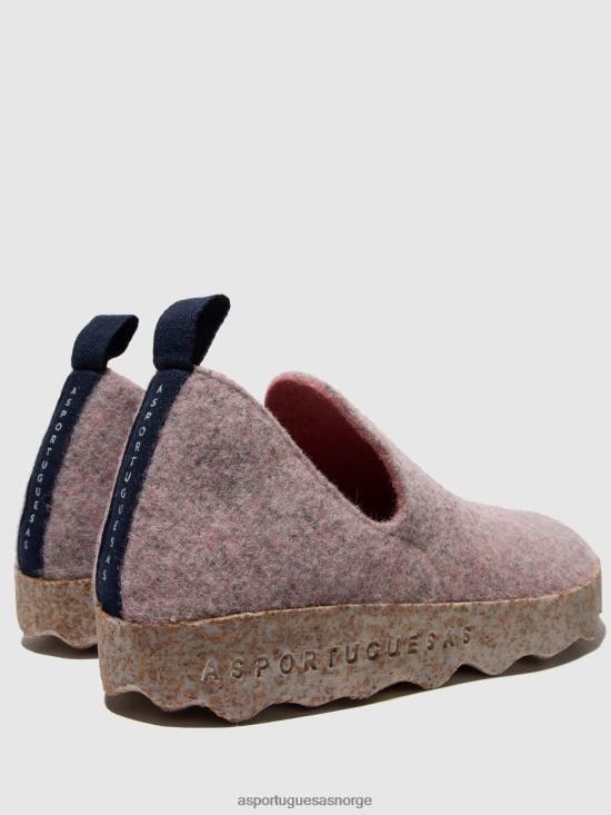 Asportuguesas kvinner rund tå sko by JHBRZ76 sko støvete rose