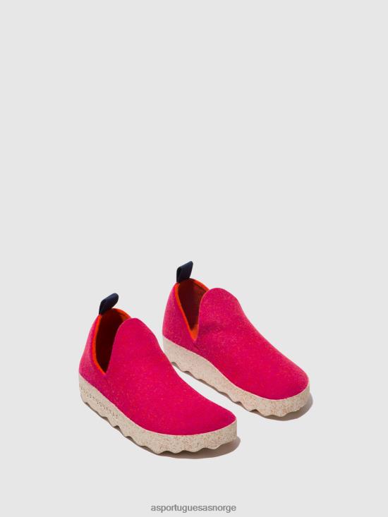 Asportuguesas kvinner rund tå sko by JHBRZ77 sko fuchsia