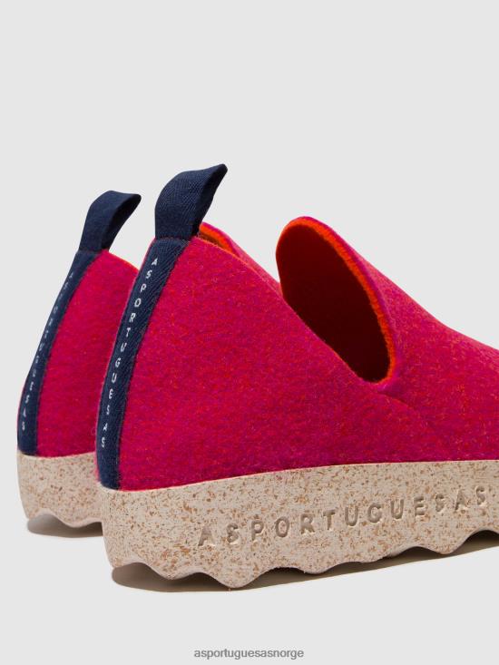 Asportuguesas kvinner rund tå sko by JHBRZ77 sko fuchsia