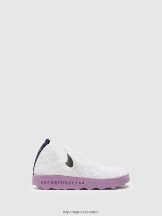 Asportuguesas kvinner rund tå sko by JHBRZ82 sko hvit