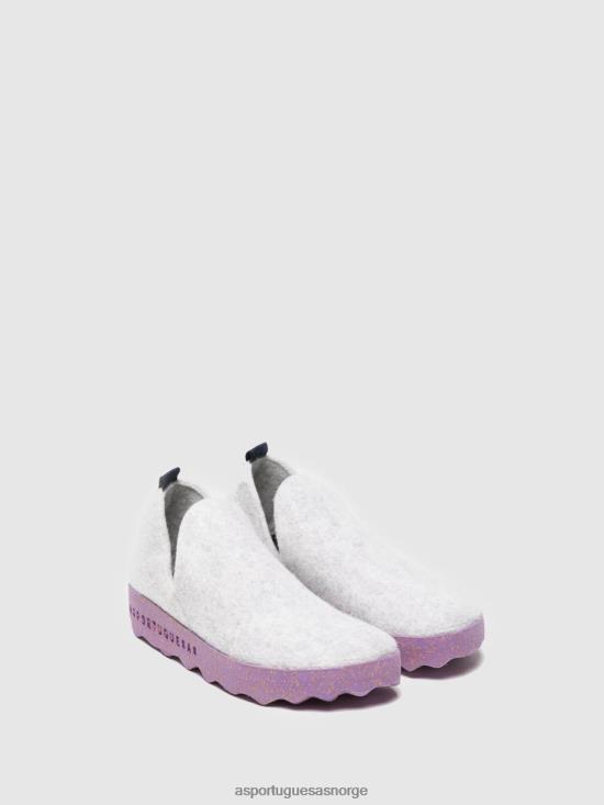 Asportuguesas kvinner rund tå sko by JHBRZ82 sko hvit