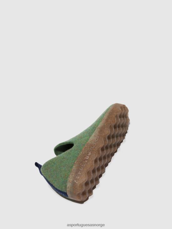 Asportuguesas kvinner rund tå sko by JHBRZ89 sko grønn