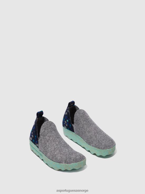 Asportuguesas kvinner rund tå sko by JHBRZ97 sko betongfilt dehor