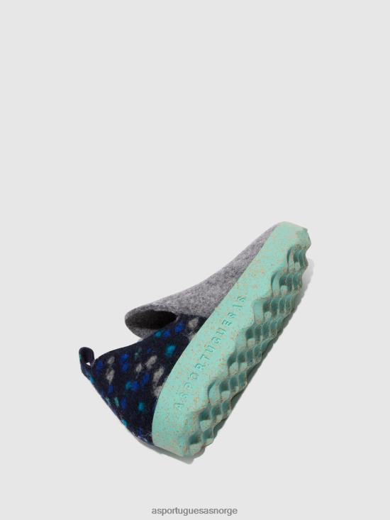 Asportuguesas kvinner rund tå sko by JHBRZ97 sko betongfilt dehor