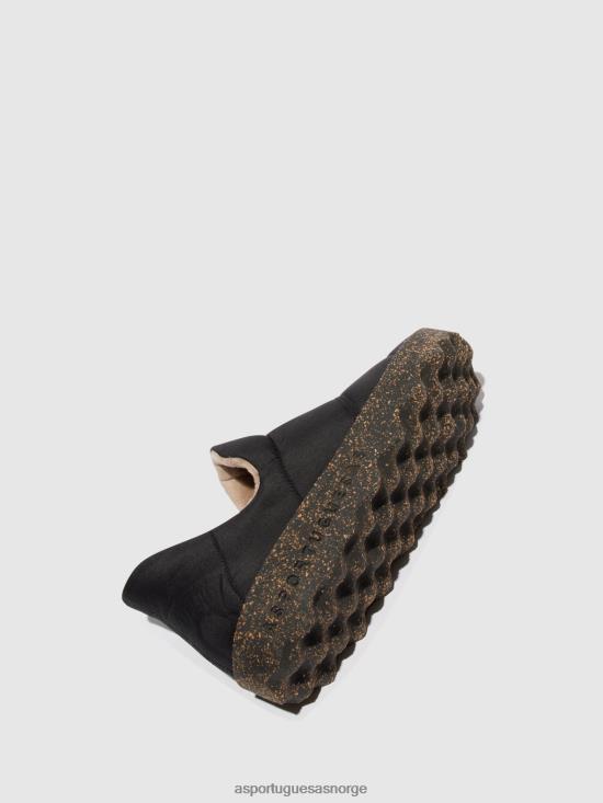 Asportuguesas kvinner rund tå sko crus JHBRZ72 sko neger