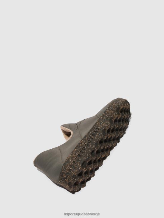 Asportuguesas kvinner rund tå sko crus JHBRZ95 sko taupe