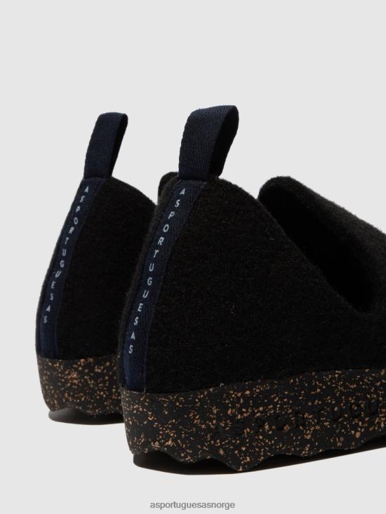 Asportuguesas kvinner slip-on sko by JHBRZ30 sko svart