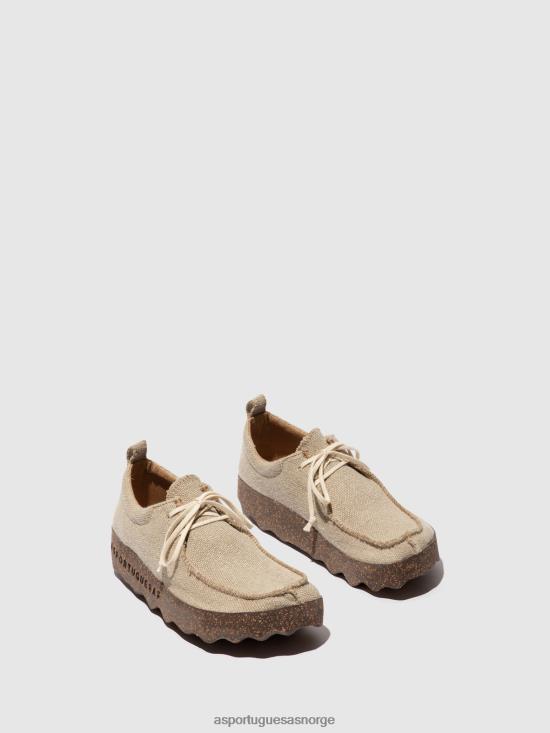 Asportuguesas kvinner slip-on sko chat JHBRZ60 sko naturlig hamp