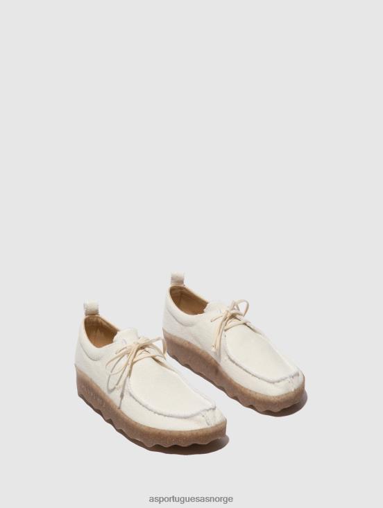 Asportuguesas kvinner slip-on sko chat JHBRZ81 sko elfenbenshamp