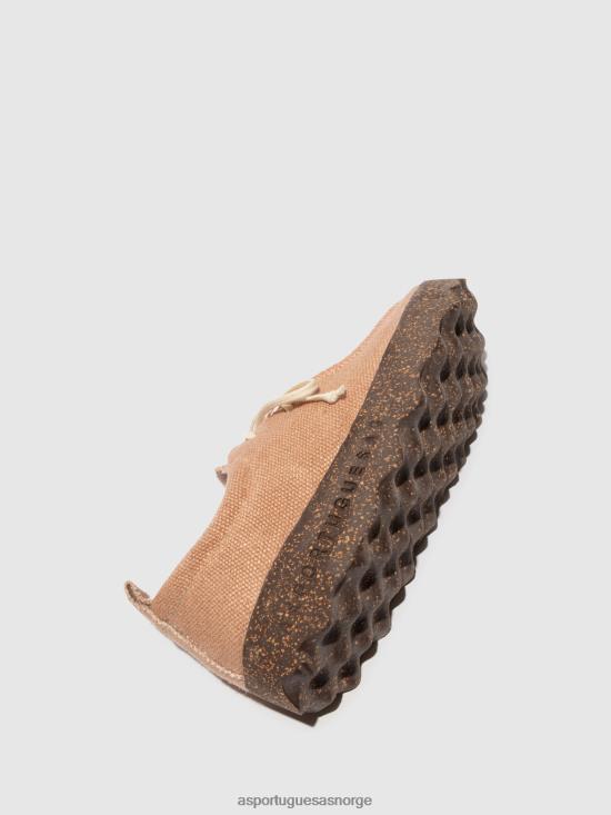 Asportuguesas kvinner slip-on sko chat JHBRZ83 sko kanel hamp