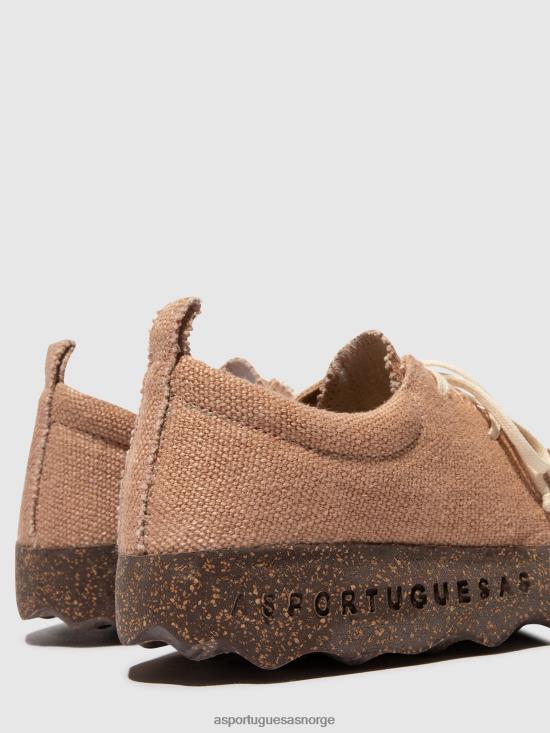 Asportuguesas kvinner slip-on sko chat JHBRZ83 sko kanel hamp