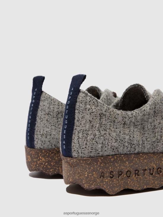 Asportuguesas kvinner snøresko camp JHBRZ84 sko kull