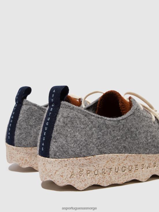 Asportuguesas kvinner snøresko chat JHBRZ114 sko betong/brun