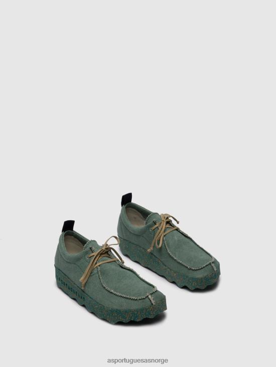 Asportuguesas kvinner snøresko chat JHBRZ54 sko grønn