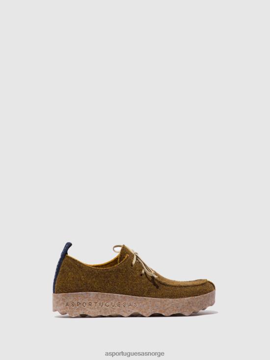 Asportuguesas kvinner snøresko chat JHBRZ78 sko karamell