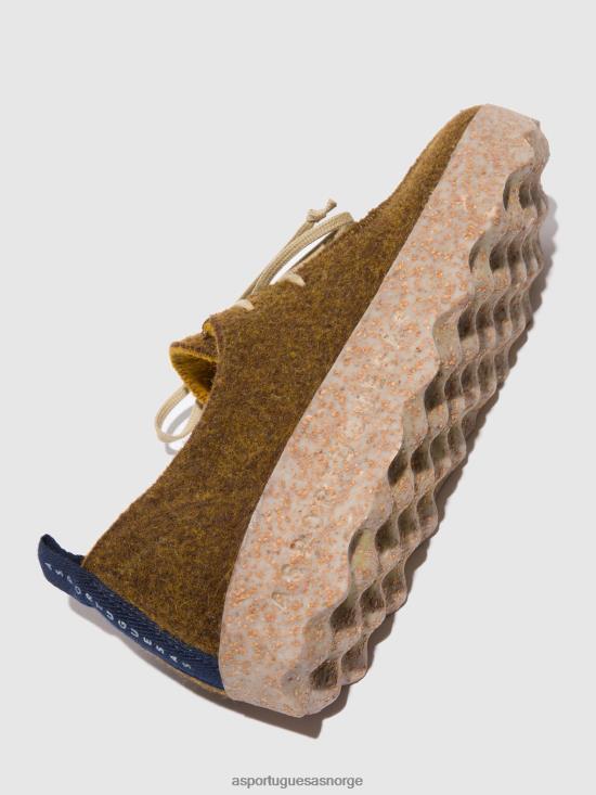 Asportuguesas kvinner snøresko chat JHBRZ78 sko karamell