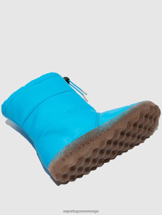 Asportuguesas kvinner fluff boots cale JHBRZ23 støvler blå