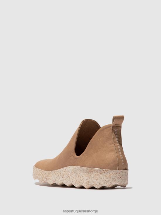 Asportuguesas kvinner slip-on trener by JHBRZ38 trenere sand