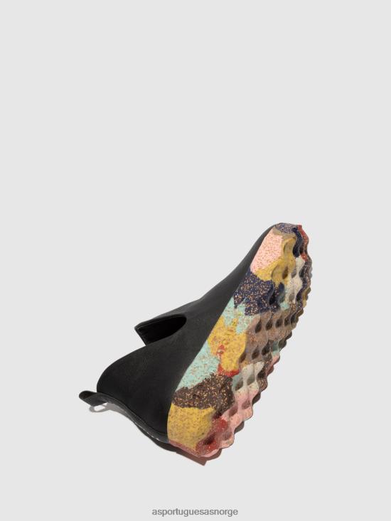 Asportuguesas kvinner slip-on trener by JHBRZ64 trenere svart og flerfarget såle