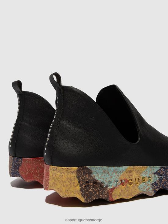 Asportuguesas kvinner slip-on trener by JHBRZ64 trenere svart og flerfarget såle