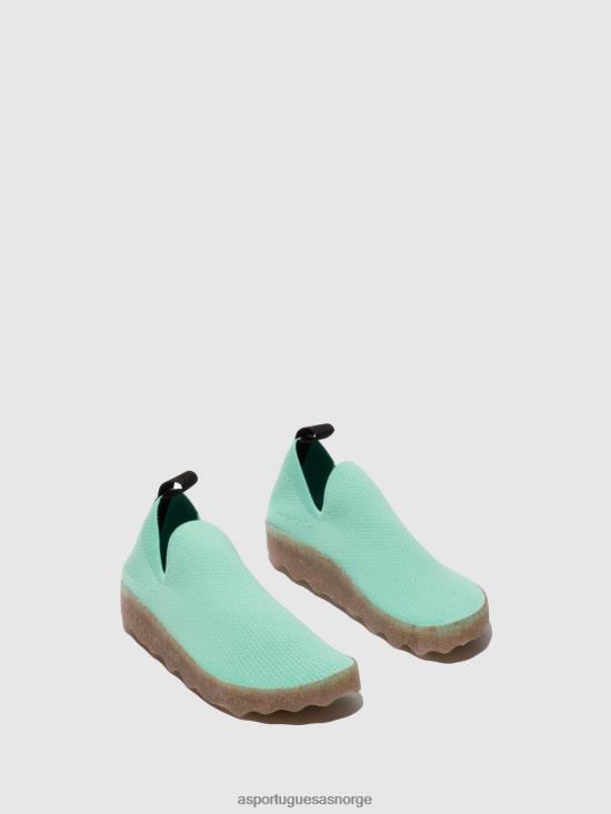 Asportuguesas kvinner slip-on trenere omsorg JHBRZ19 trenere mynte