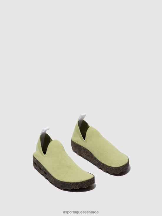 Asportuguesas kvinner slip-on trenere omsorg JHBRZ20 trenere kaki