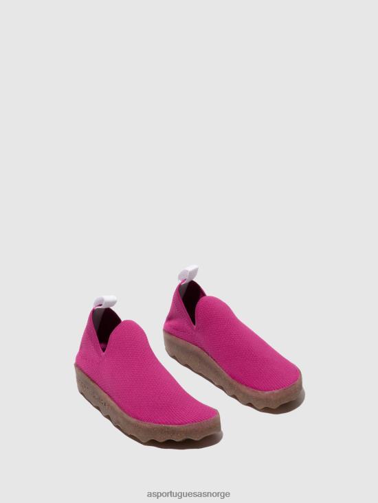 Asportuguesas kvinner slip-on trenere omsorg JHBRZ21 trenere orkide rose