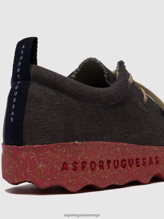 Asportuguesas kvinner snøresko chat JHBRZ59 trenere svart