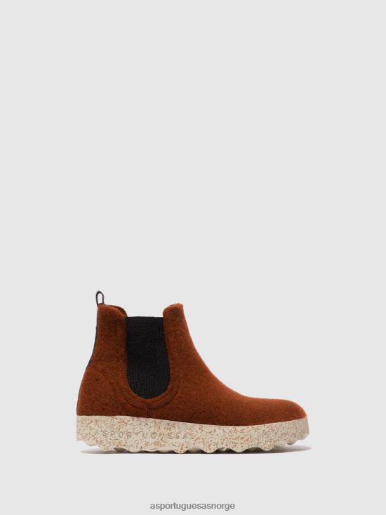 Asportuguesas menn chelsea ankelstøvletter caia JHBRZ217 støvler brun