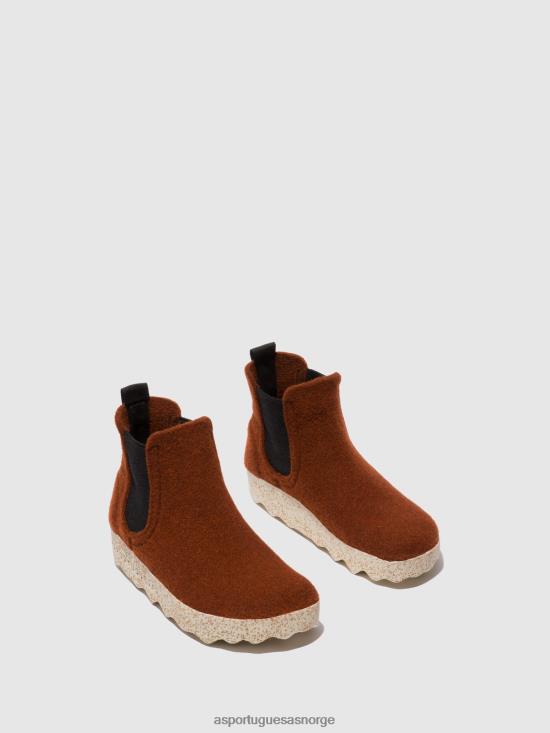 Asportuguesas menn chelsea ankelstøvletter caia JHBRZ217 støvler brun
