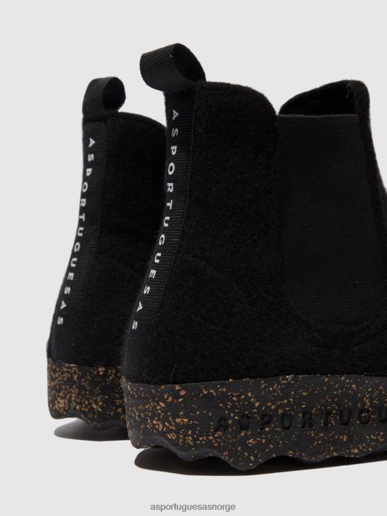 Asportuguesas menn chelsea ankelstøvletter caia JHBRZ218 støvler svart