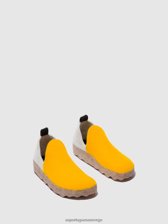 Asportuguesas menn rund tå sko by JHBRZ197 sko hvit gul