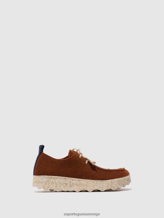 Asportuguesas menn snøresko chat JHBRZ206 sko brun